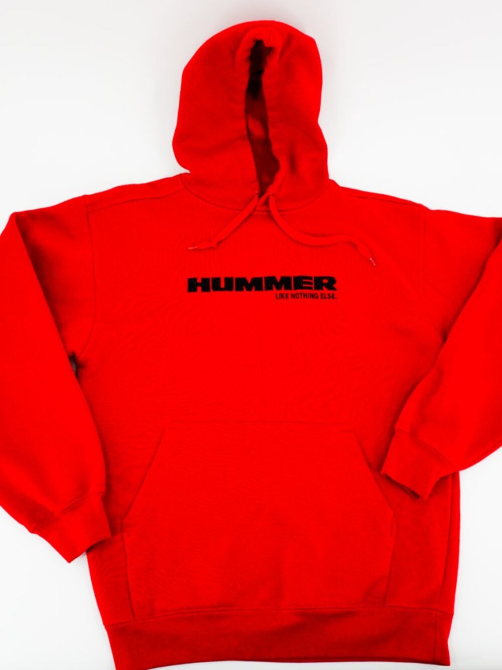 HUMMER "Like Nothing Else" Hoodie Red Long Sleeve Adult Medium